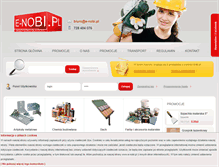 Tablet Screenshot of e-nobi.pl